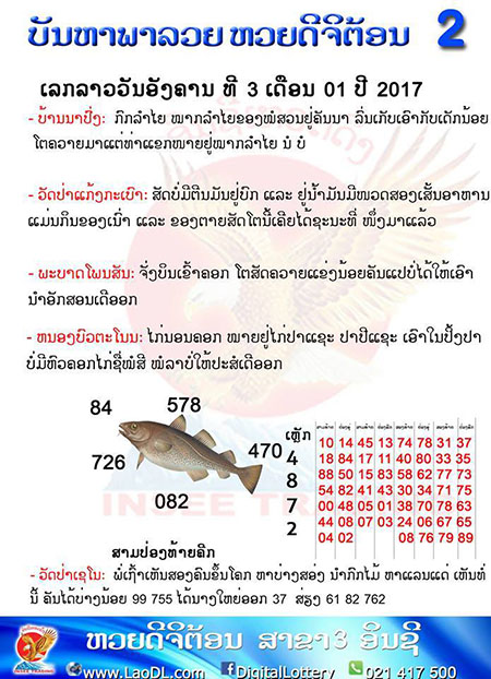 ปัญหาพารวย 3 ม.ค 2560