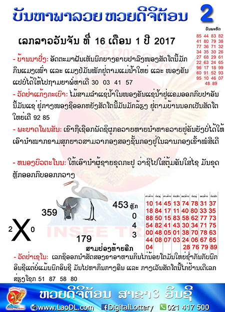 ปัญหาพารวย 16 ม.ค 2560