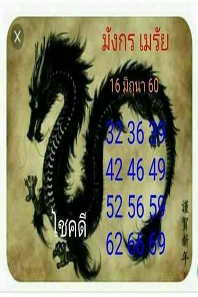 หวยมังกรเมรัย16/6/2560, หวยมังกรเมรัย16-6-2560, หวยมังกรเมรัย16 มิ.ย 2560,หวยมังกรเมรัย, เลขเด็ดงวดนี้, ซองเด็ด