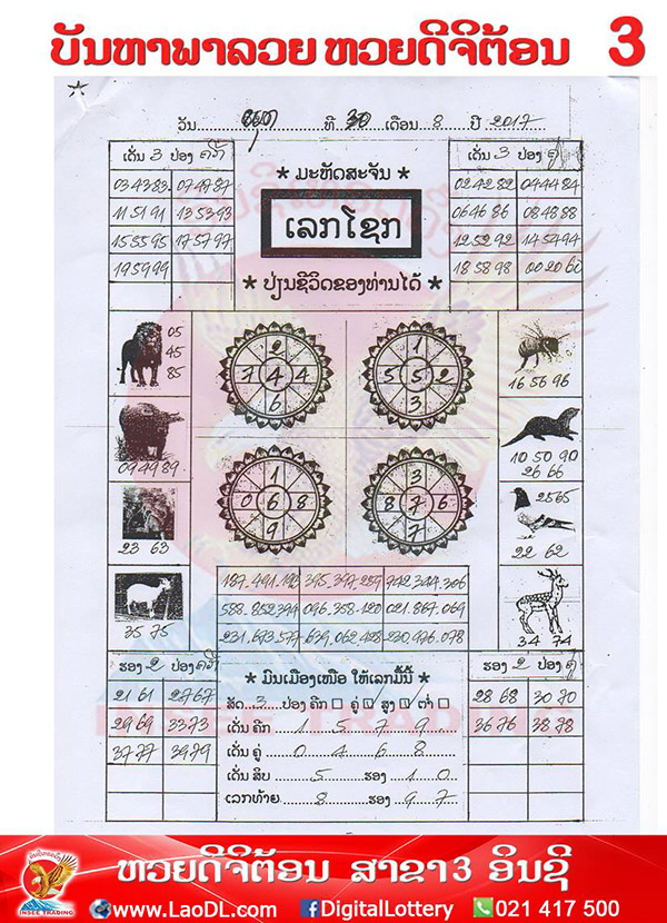 ปัญหาพารวย 30/8/2560, ปัญหาพารวย 30-8-2560, ปัญหาพารวย, ปัญหาพารวย 30 ส.ค 2560, หวยลาว, เลขลาว