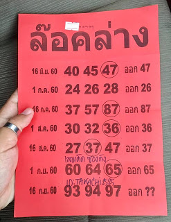 หวยซอง ล๊อคล่าง16/9/60, หวยซอง ล๊อคล่าง16-9-60, หวยซอง ล๊อคล่าง16 ก.ย 2560, หวยซอง ล๊อคล่าง