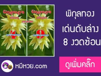 เลขดับพิกุลทอง 16/9/60 โคตรแม่น