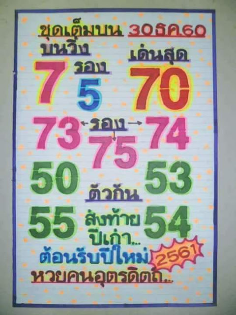 หวยคนอุตรดิตถ์30/12/60, หวยคนอุตรดิตถ์30-12-2560, หวยคนอุตรดิตถ์ 30 ธ.ค 2560, หวยซอง, หวยฅนอุตรดิตถ์, เลขเด็ดงวดนี้, เลขเด็ด, หวยเด็ด