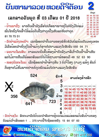 ปัญหาพารวย 3/1/2561, ปัญหาพารวย 3-1-2561, ปัญหาพารวย, ปัญหาพารวย 3 ม.ค 2561, หวยลาว, เลขลาว