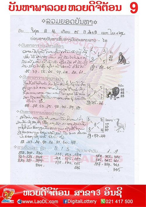 ปัญหาพารวย 16/5/2561, ปัญหาพารวย 16-5-2561, ปัญหาพารวย, ปัญหาพารวย 16 พ.ค 2561, หวยลาว, เลขลาว