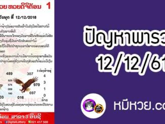 ปัญหาพารวย 12 ธ.ค 2561 ชุดที่1