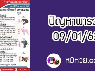 ปัญหาพารวย 9 ม.ค 2562 ชุดที่2