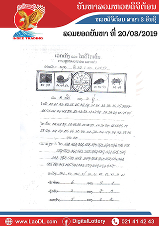 ปัญหาพารวย 20/3/2562, ปัญหาพารวย 20-3-2562, ปัญหาพารวย, ปัญหาพารวย 20 มี.ค 2562, หวยลาว, เลขลาว