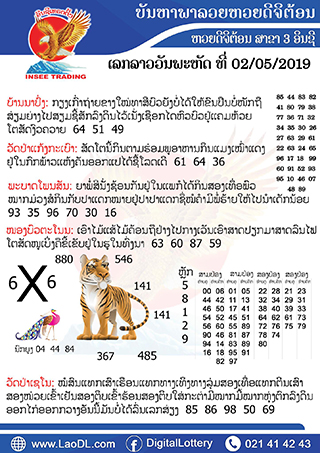 ปัญหาพารวย 2/5/2562, ปัญหาพารวย 2-5-2562, ปัญหาพารวย, ปัญหาพารวย 2 พ.ค 2562, หวยลาว, เลขลาว