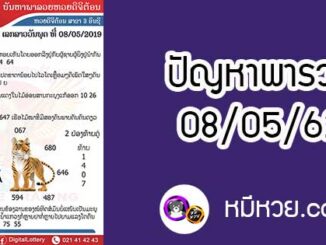 ปัญหาพารวย 8 พ.ค 2562 ชุดที่1