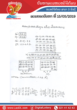 ปัญหาพารวย 15/5/2562, ปัญหาพารวย 15-5-2562, ปัญหาพารวย, ปัญหาพารวย 15 พ.ค 2562, หวยลาว, เลขลาว