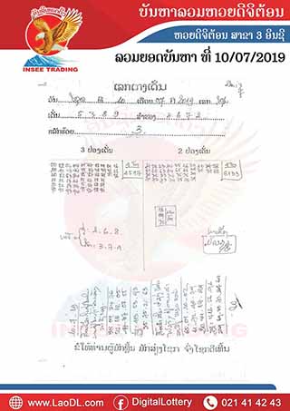 ปัญหาพารวย 10/7/2562, ปัญหาพารวย 10-7-2562, ปัญหาพารวย, ปัญหาพารวย 10 ก.ค. 2562, หวยลาว, เลขลาว