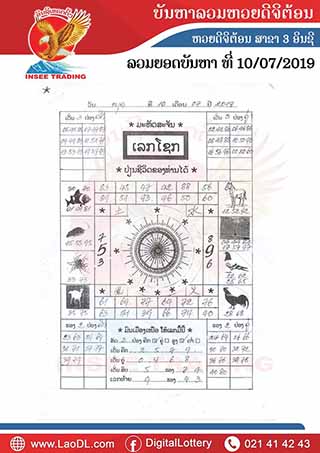 ปัญหาพารวย 10/7/2562, ปัญหาพารวย 10-7-2562, ปัญหาพารวย, ปัญหาพารวย 10 ก.ค. 2562, หวยลาว, เลขลาว