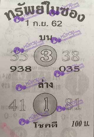 หวยซอง ทรัพย์ในซอง 1/9/62, หวยซอง ทรัพย์ในซอง 1-9-2562, หวยซอง ทรัพย์ในซอง 1 ก.ย. 2562, หวยซอง, หวยซอง ทรัพย์ในซอง , เลขเด็ดงวดนี้, เลขเด็ด, หวยเด็ด