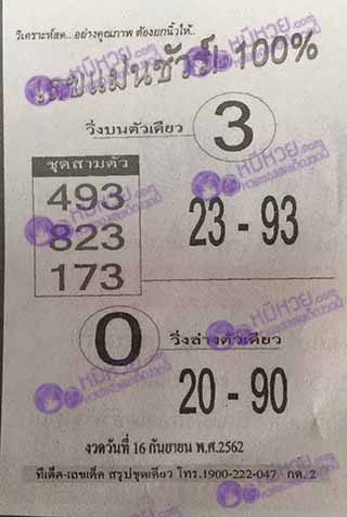 หวยซอง เลขแม่นชัวร์ 16/9/62, หวยซอง เลขแม่นชัวร์ 16-9-2562, หวยซอง เลขแม่นชัวร์ 16 ก.ย. 2562, หวยซอง, หวยซอง เลขแม่นชัวร์, เลขเด็ดงวดนี้, เลขเด็ด, หวยเด็ด