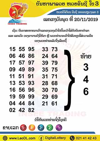 ปัญหาพารวย 20/11/2562, ปัญหาพารวย 20-11-2562, ปัญหาพารวย, ปัญหาพารวย 20 พ.ย. 2562, หวยลาว, เลขลาว