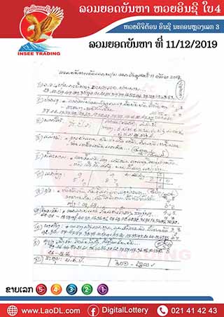 ปัญหาพารวย 11/12/2562, ปัญหาพารวย 11-12-2562, ปัญหาพารวย, ปัญหาพารวย  11 ธ.ค. 2562, หวยลาว, เลขลาว