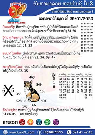 ปัญหาพารวย 29/01/2563, ปัญหาพารวย 29-01-2563, ปัญหาพารวย, ปัญหาพารวย 29 ม.ค. 2563, หวยลาว, เลขลาว