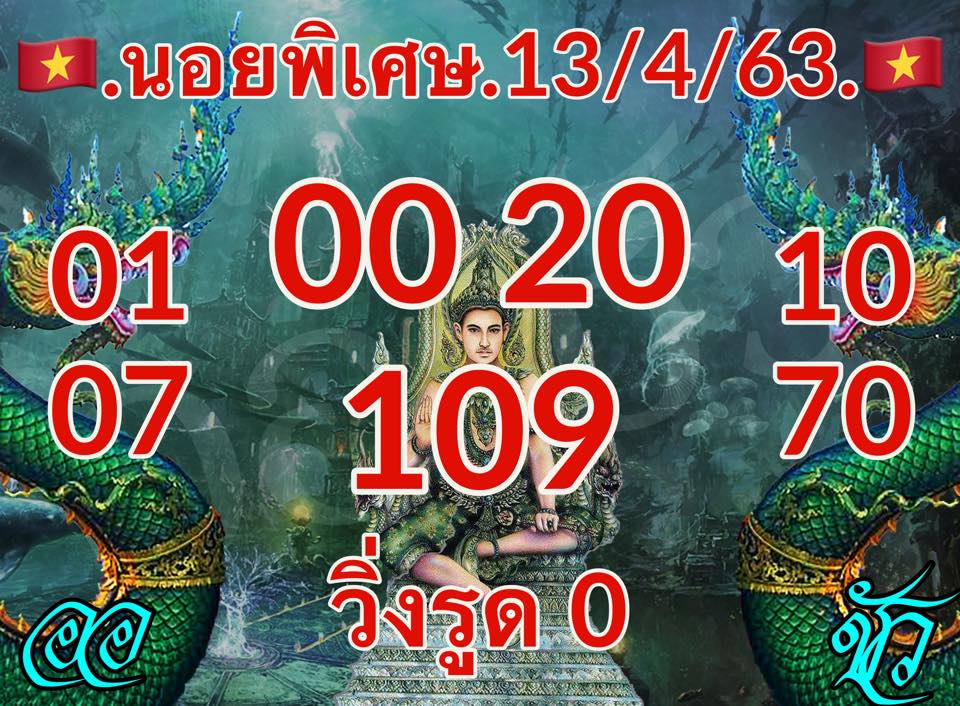เลขเด็ดหวยฮานอยพิเศษ 13 เม.ย. 2563