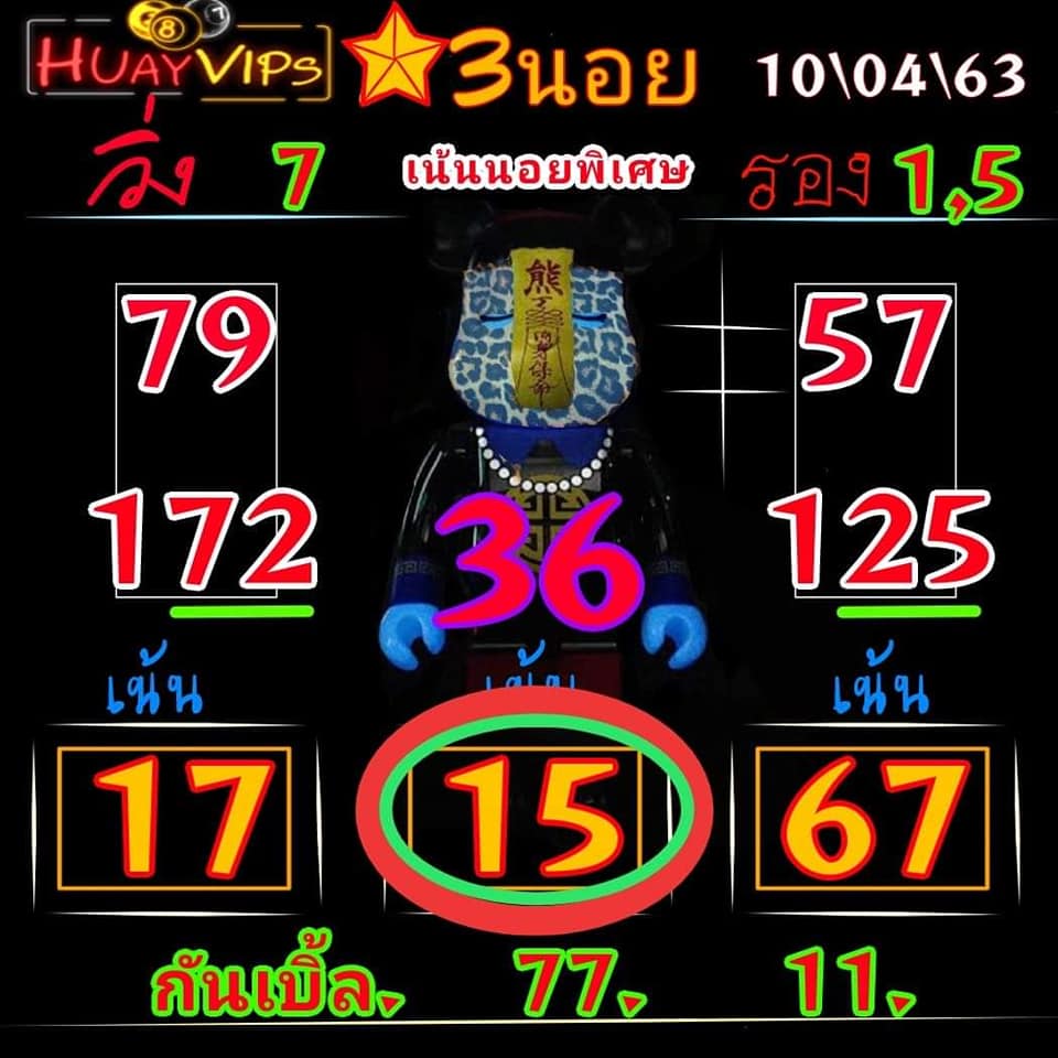 เลขเด็ดหวยฮานอยพิเศษ 11 เม.ย. 2563