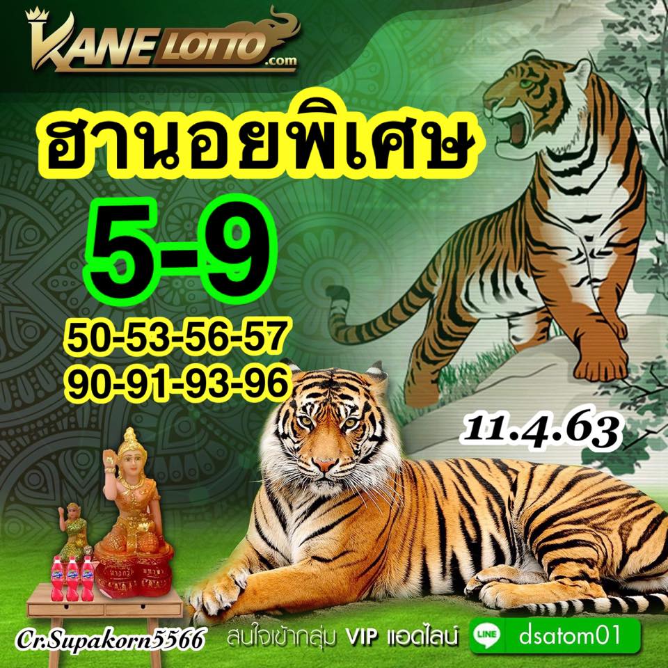 เลขเด็ดหวยฮานอยพิเศษ 11 เม.ย. 2563