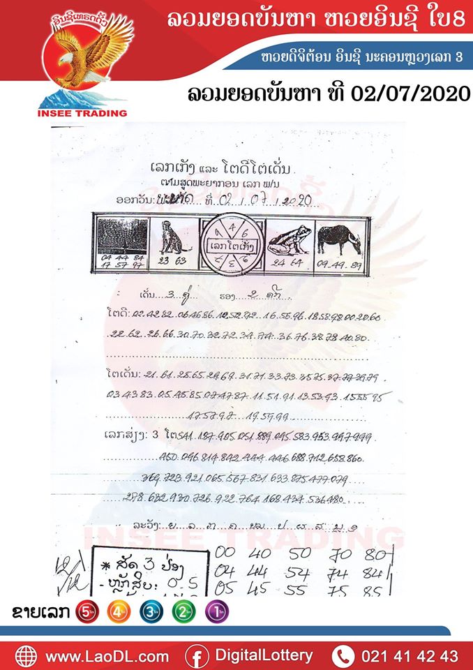 ปัญหาพารวย 2/7/2563, ปัญหาพารวย 2-7-2563, ปัญหาพารวย, ปัญหาพารวย 2 ก.ค. 2563, หวยลาว, เลขลาว