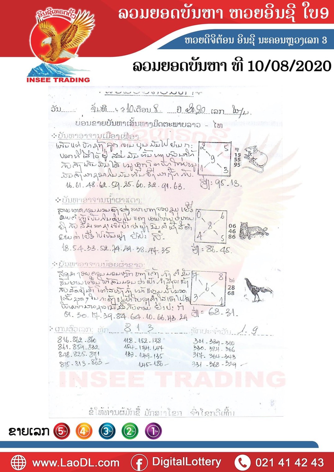 ปัญหาพารวย 10/8/2563, ปัญหาพารวย 10-8-2563, ปัญหาพารวย, ปัญหาพารวย 10 ส.ค. 2563, หวยลาว, เลขลาว