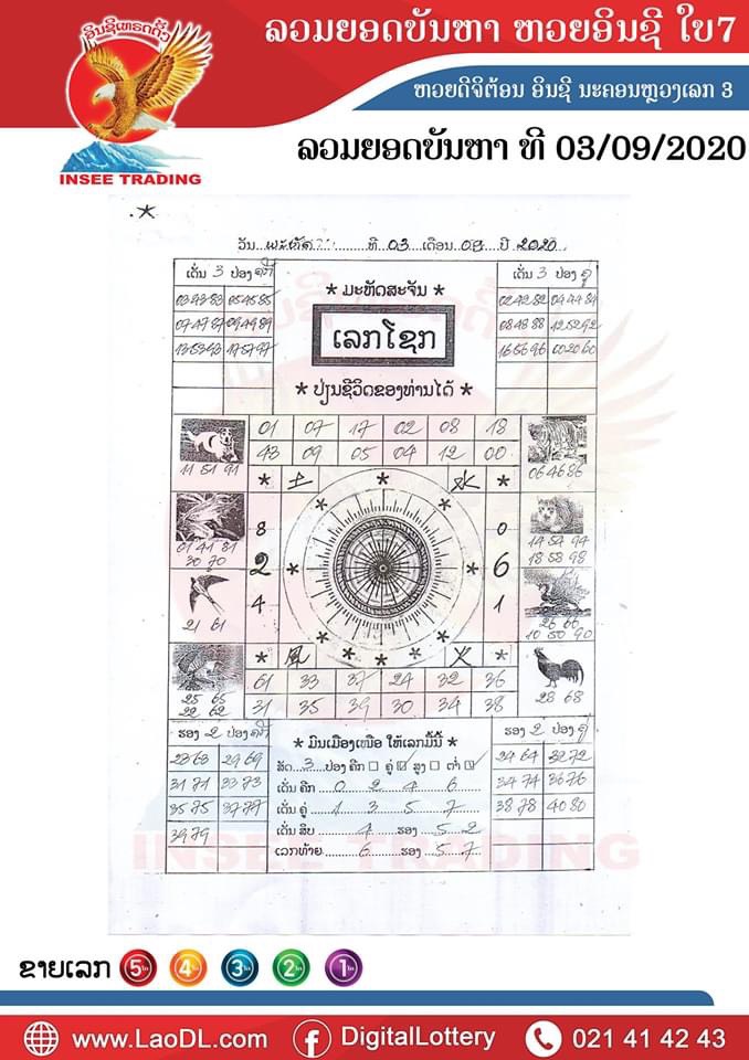 ปัญหาพารวย 3/9/2563, ปัญหาพารวย 3-9-2563, ปัญหาพารวย, ปัญหาพารวย 3 ก.ย. 2563, หวยลาว, เลขลาว