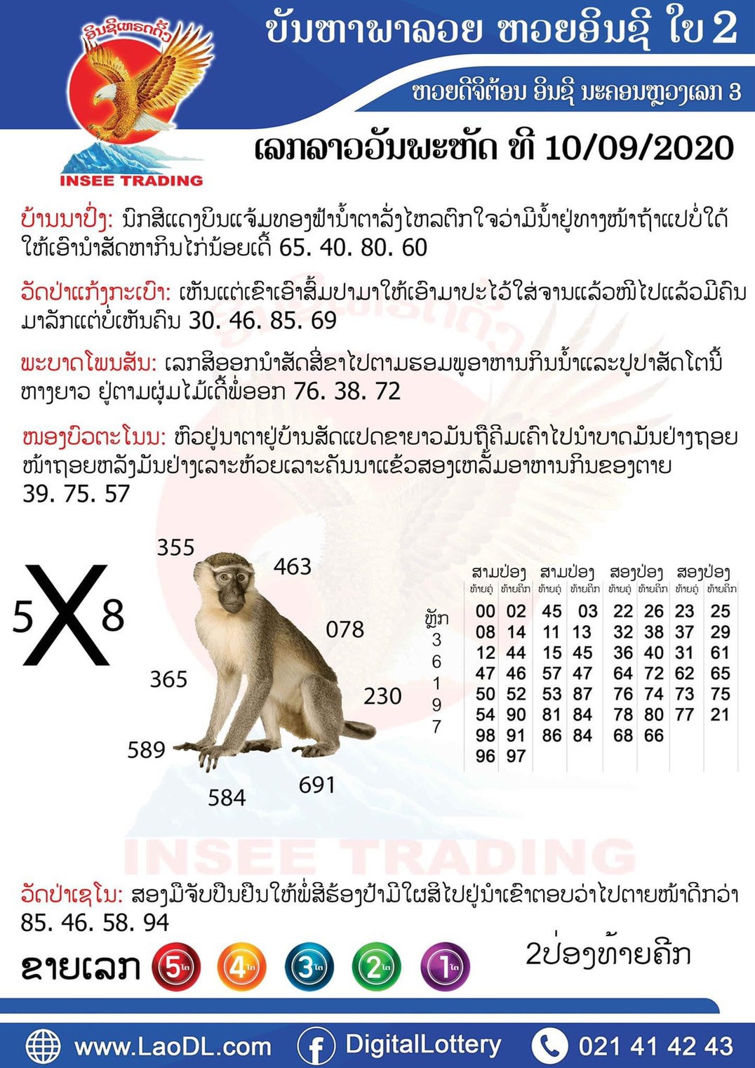 ปัญหาพารวย 10/9/2563, ปัญหาพารวย 10-9-2563, ปัญหาพารวย, ปัญหาพารวย 10 ก.ย. 2563, หวยลาว, เลขลาว