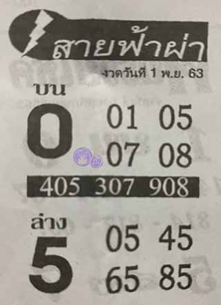 หวยซอง สายฟ้าผ่า 1/11/63, หวยซอง สายฟ้าผ่า 1-11-2563, หวยซอง สายฟ้าผ่า 16 พ.ย. 2563, หวยซอง, หวยซอง สายฟ้าผ่า, เลขเด็ดงวดนี้, เลขเด็ด, หวยเด็ด