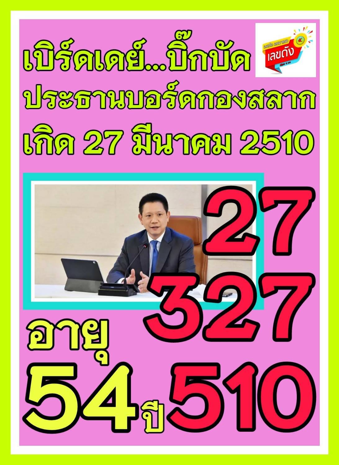 เลขเด็ดรัฐบาล-ลุงตู่ 16/3/64