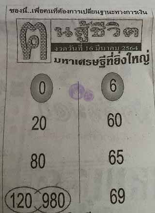 หวยซอง คนสู้ชีวิต 16/3/64, หวยซอง คนสู้ชีวิต 16-3-64, หวยซอง คนสู้ชีวิต 16 มี.ค. 64, หวยซอง คนสู้ชีวิต, เลขเด็ดงวดนี้