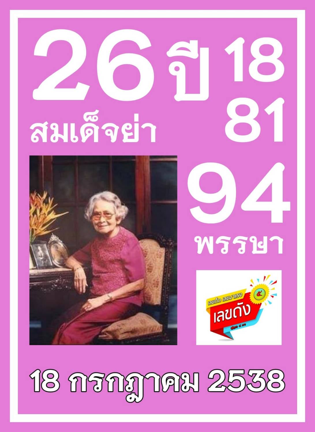 เลขเด็ดเลขดังวันสำคัญ งวดวันที่ 1 สิงหาคม 2564