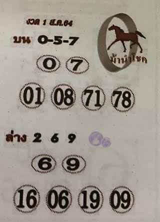 หวยซอง ม้านำโชค 1/8/64, หวยซอง ม้านำโชค 1-8-2564, หวยซอง ม้านำโชค 1 ส.ค. 2564, หวยซอง, หวยซอง ม้านำโชค, เลขเด็ดงวดนี้, เลขเด็ด, หวยเด็ด