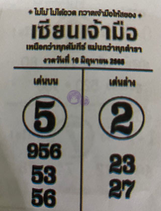 หวยซอง เซียนเจ้ามือ 16/06/65 สำหรับแฟนหวยซองเซียนเจ้ามือ รวมข่าวหวยเด็ด