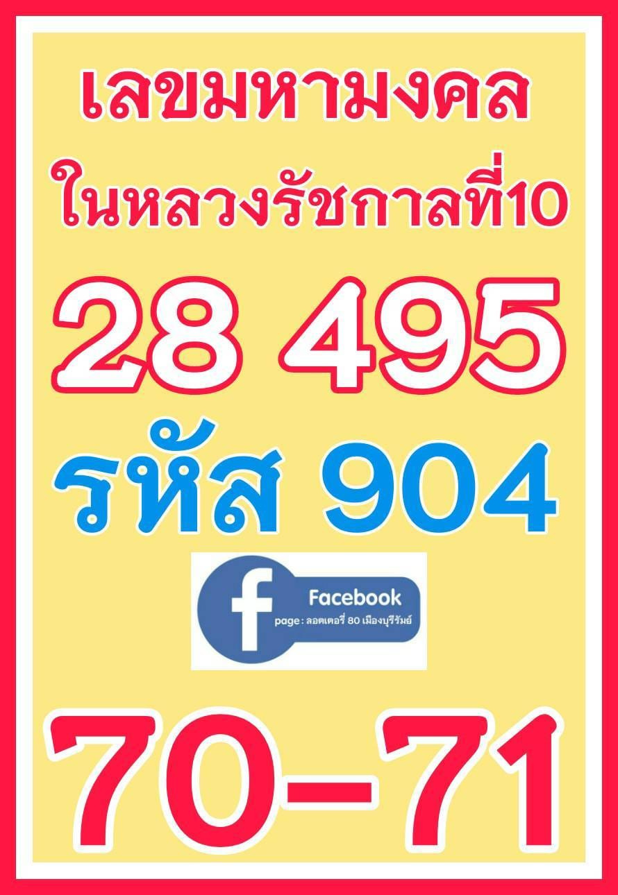 เลขเด็ดเลขดังวันสำคัญ งวดวันที่ 01 กรกฎาคม 2565