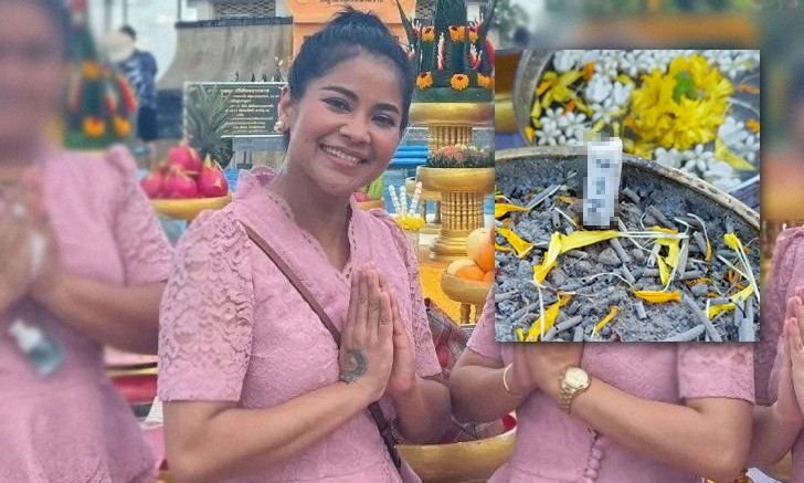 เลขเด็ดดารา ถูกใจคอหวย "ตั๊ก ศิริพร" ถ่ายชัดๆ เลขธูปมงคล พิธีบูชาองค์พญาศรีสัตตนาคราช 