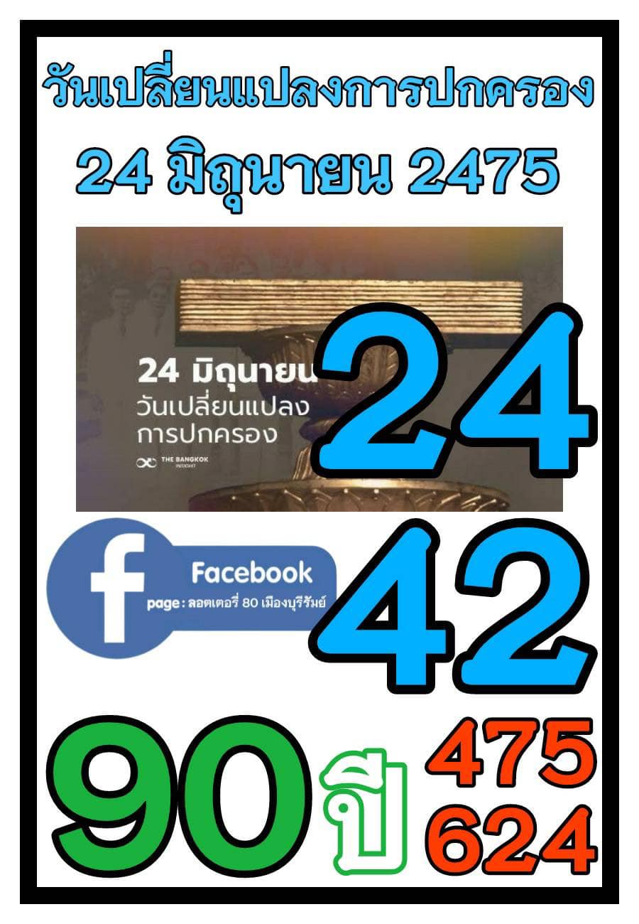 เลขเด็ดเลขดังวันสำคัญ งวดวันที่ 01 กรกฎาคม 2565