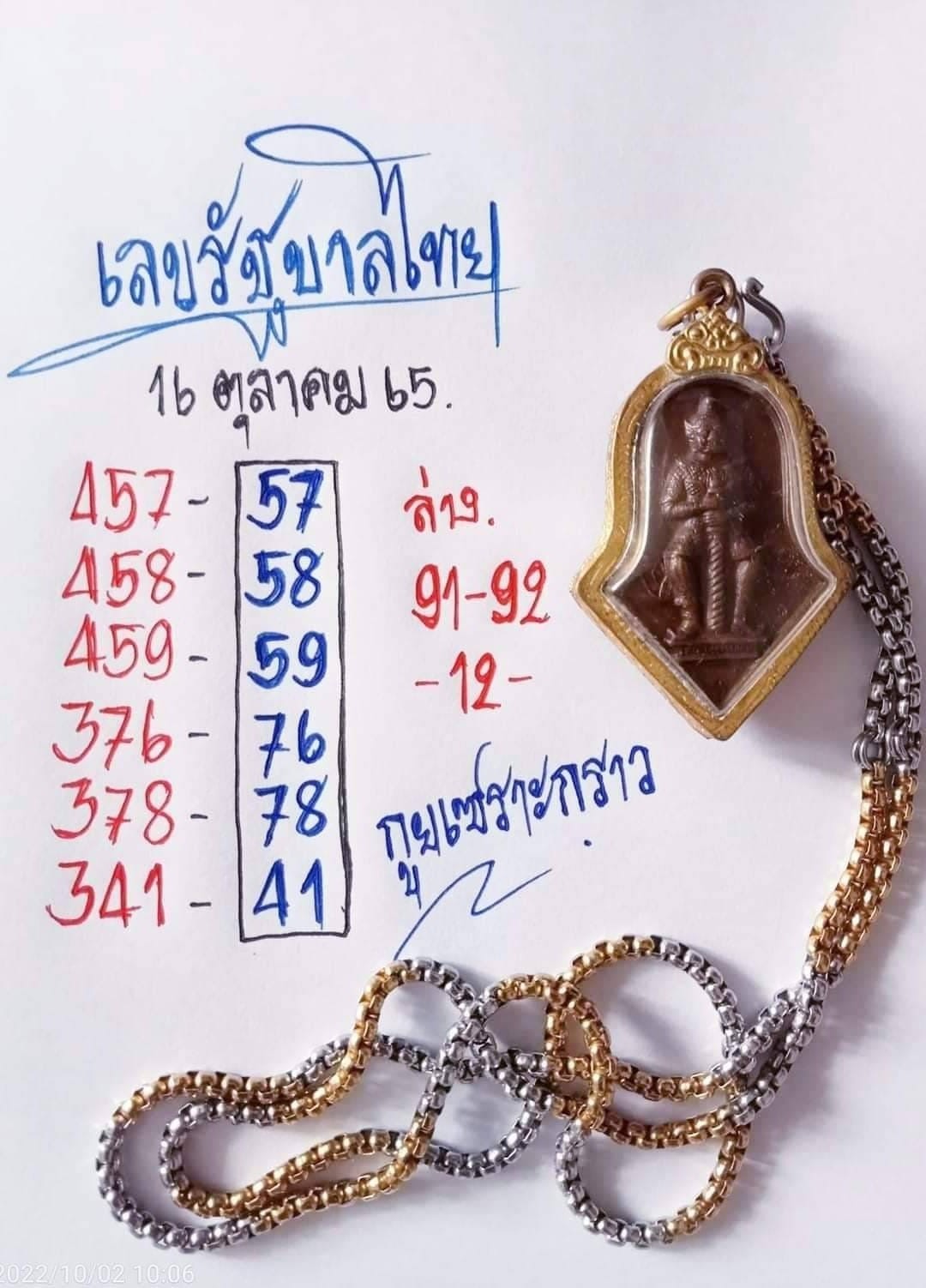 เลขหวยเขียน เลขเด็ดร้อนๆ คอหวยตามหาทุกงวด 16/10/65