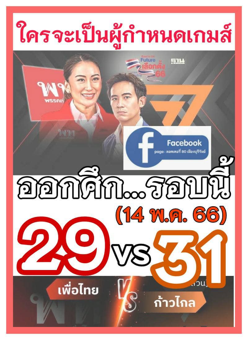 เลขเด็ดเลือกตั้ง 2566 รัฐบาลจัดเลข งวด 16/05/66