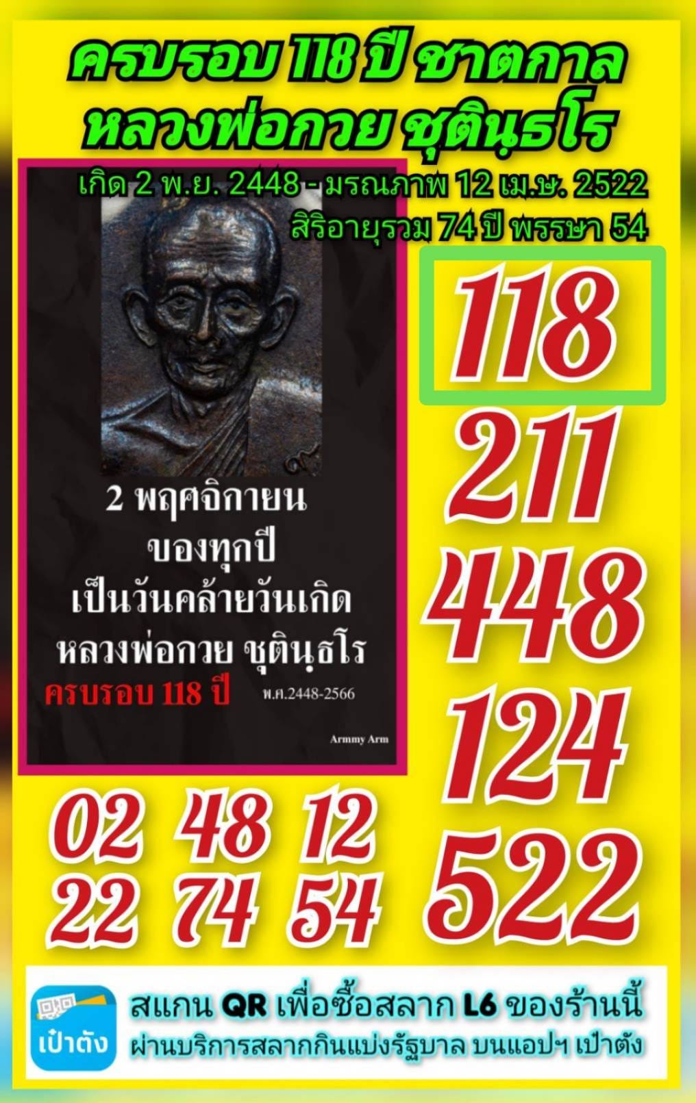 รวมเลขอาจารย์เกจิวัดดังทั่วประเทศที่ทุกคนรอคอย งวด 16/11/66