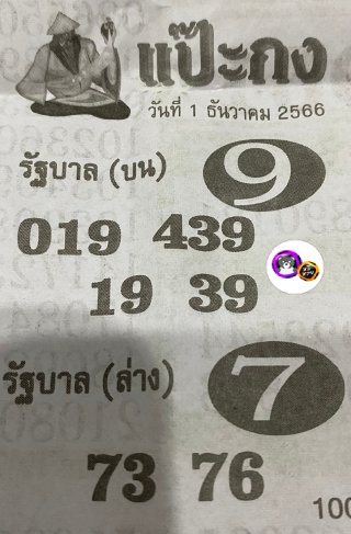 หวยซอง แป๊ะกง 16/12/66, หวยซอง แป๊ะกง 16 ธ.ค. 66, หวยซอง แป๊ะกง , เลขเด็ดงวดนี้