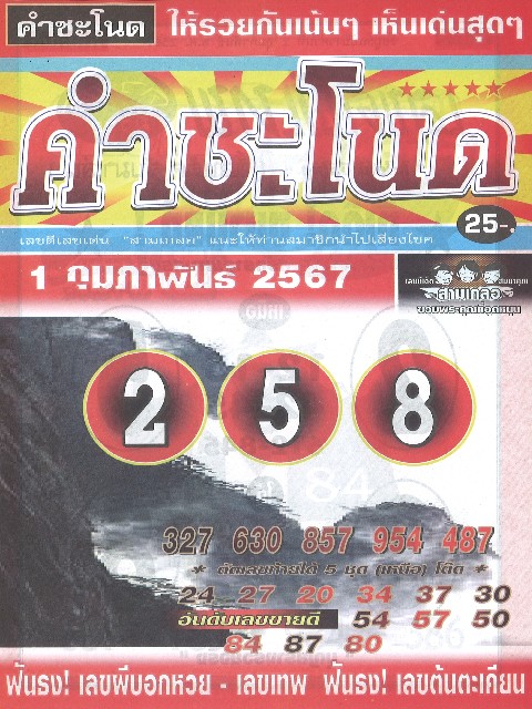 รวมเลขเด็ดหวยซองเด่นๆ แม่นๆ งวด 01/02/67