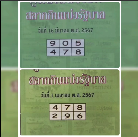 รวมเลขเด็ดหวยซองเด่นๆ แม่นๆ งวด 16/03/67