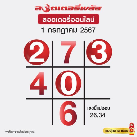 เลขเด็ดสลากใบแดง-แม่จำเนียรอ่อนนุช 01/07/67 [สิบเลขเด็ดขายดี]