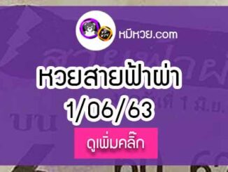 หวยซอง สายฟ้าผ่า 1/6/63