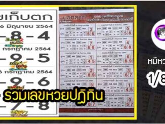 รวมเลขหวยปฎิทิน เด็ดๆแม่นทั้งปี 1/8/64