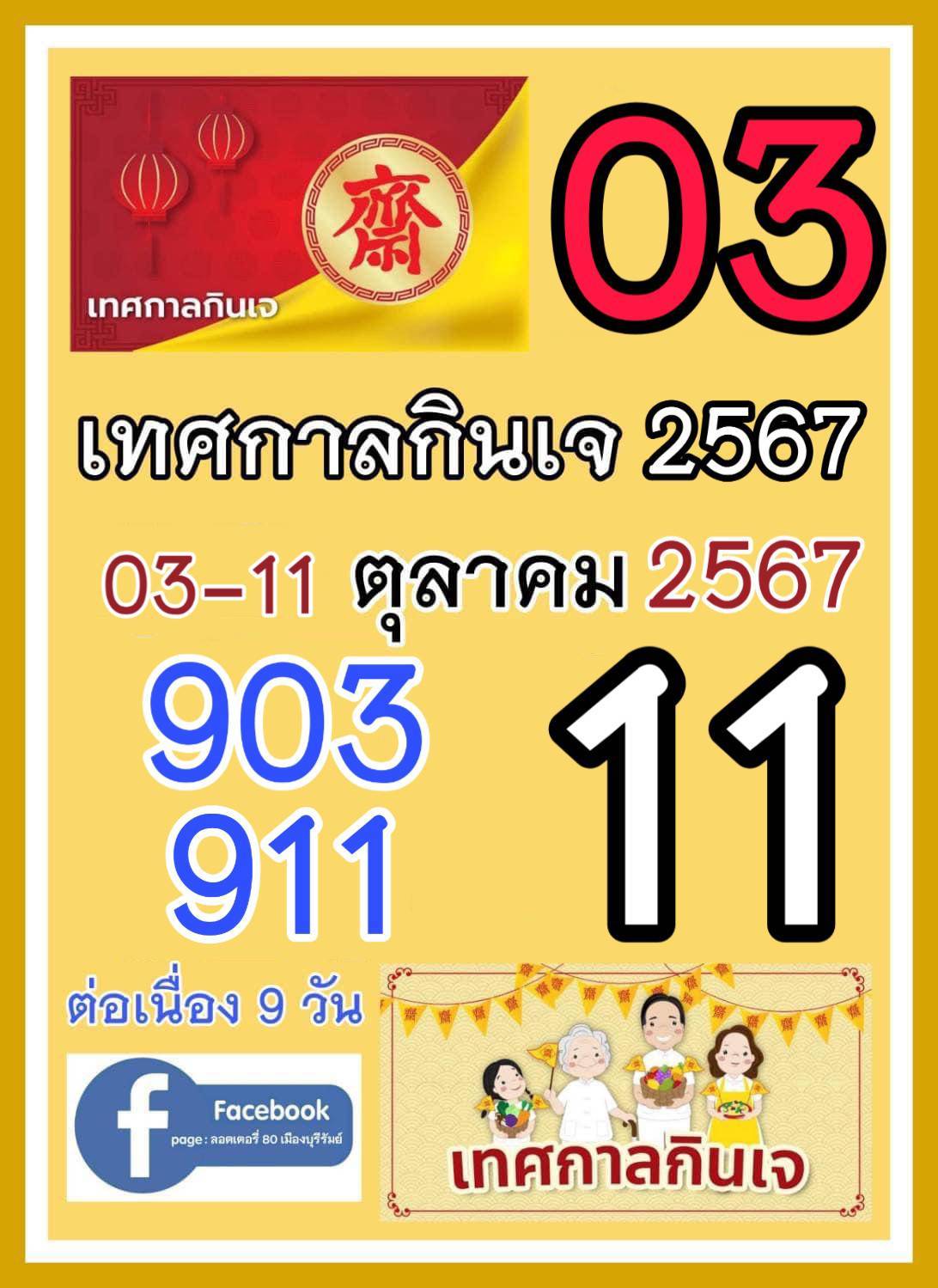 เลขเด็ดเลขดังวันสำคัญ งวดวันที่ 16 ตุลาคม 2567