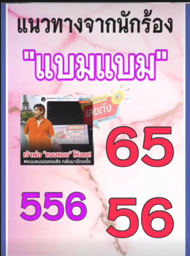 รวมเลขเด็ดดารา-คนดังแม่นๆ อยากมีโชค มาทางนี้ งวด 16/10/67