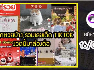 ใครถูกหวยบ้าง รวมเลขเด็ด TIKTOK 16/07/65  งวดนี้มาส่องต่อ